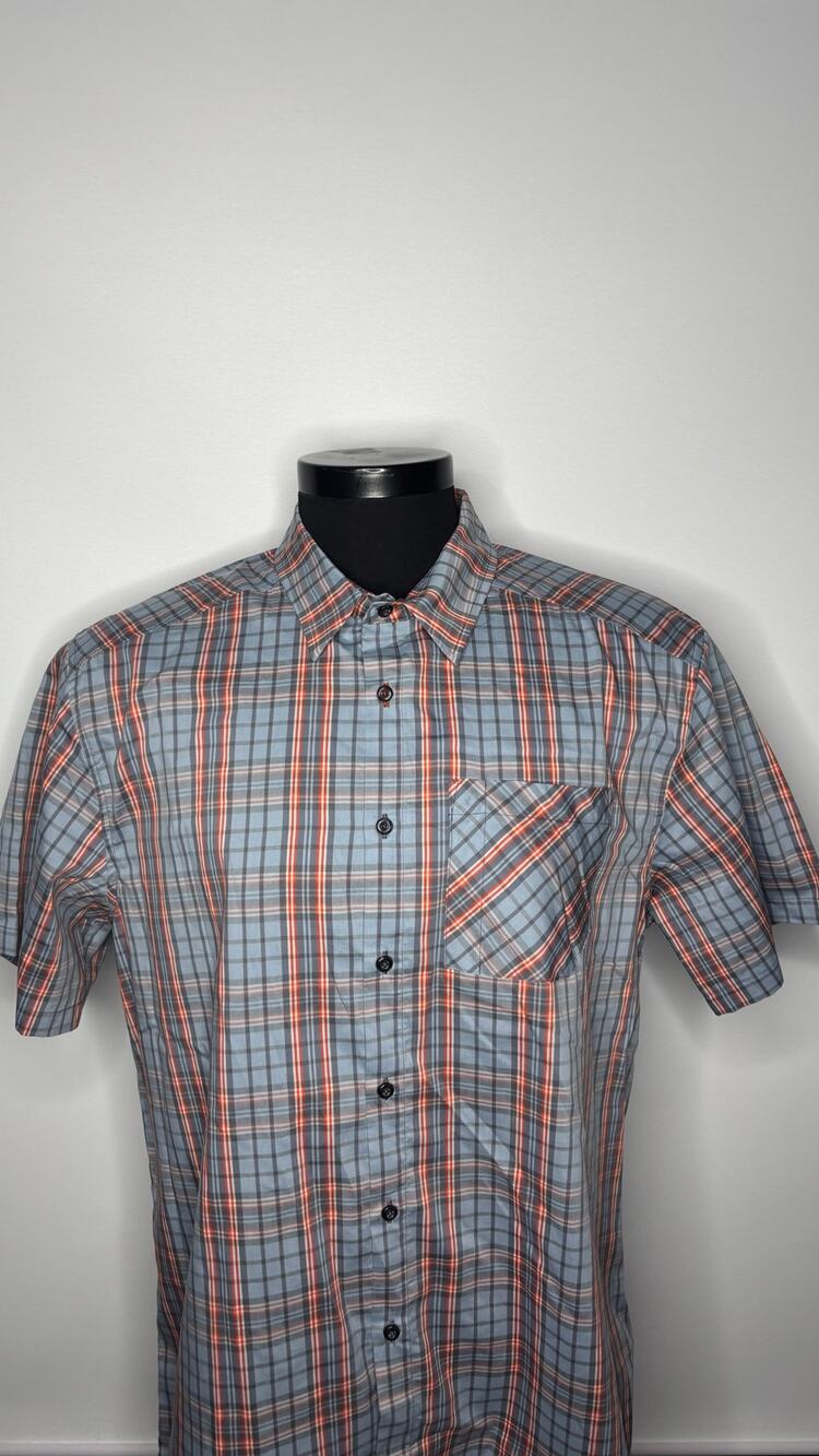 Arcteryx Shirt Brohm Short Sleeve Plaid Button Up Mens XL